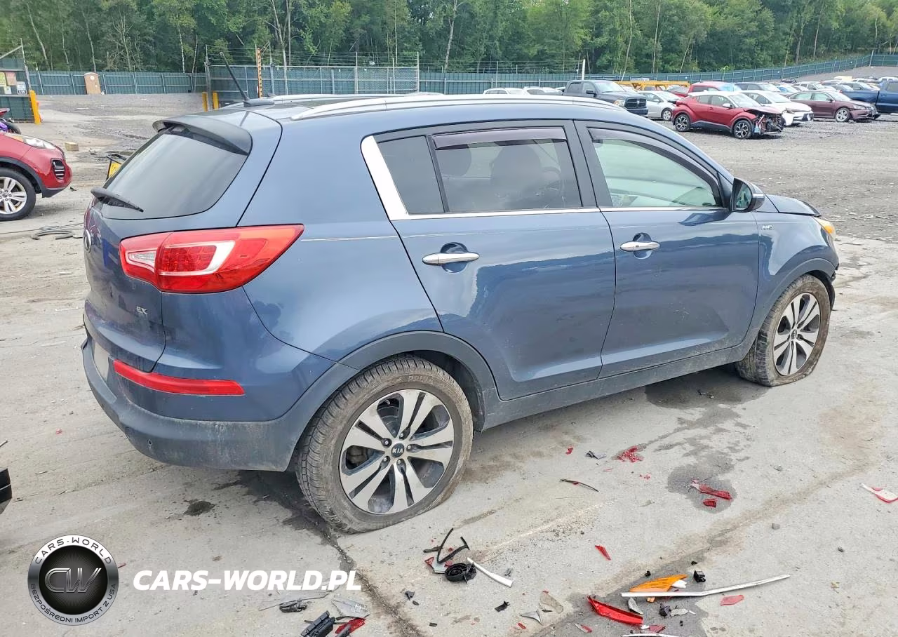 2013 Kia Sportage Ex VIN:KNDPCCA2XD7448377 - 3