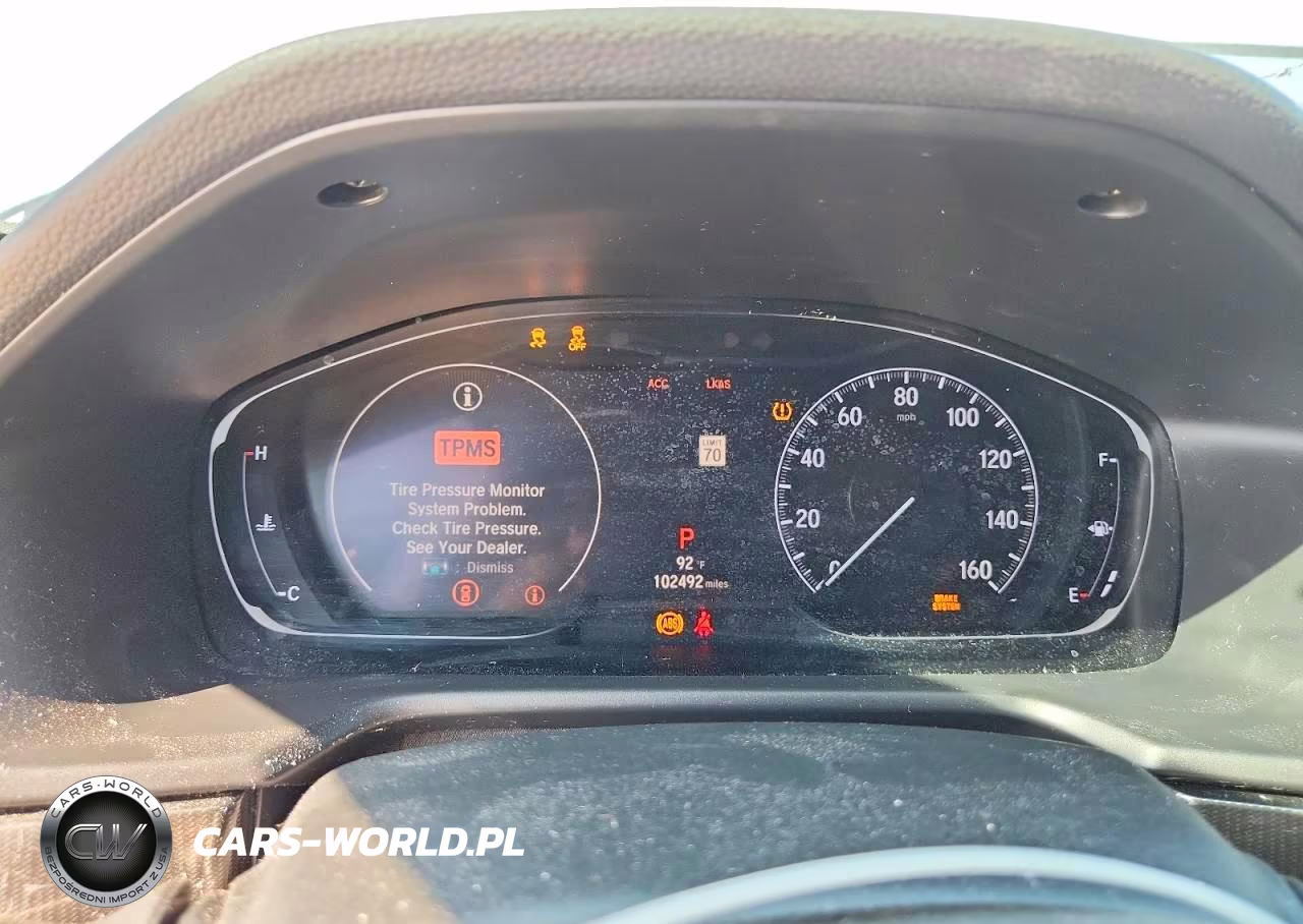 2019 Honda Accord Sport VIN:1HGCV2F34KA018012 - 9