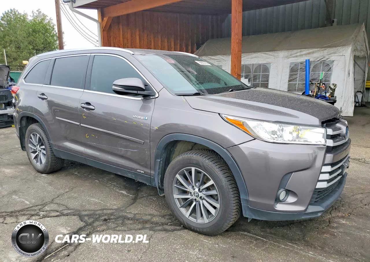 2019 Toyota Highlander Hybrid Xle VIN:5TDJGRFH6KS053786 - 4