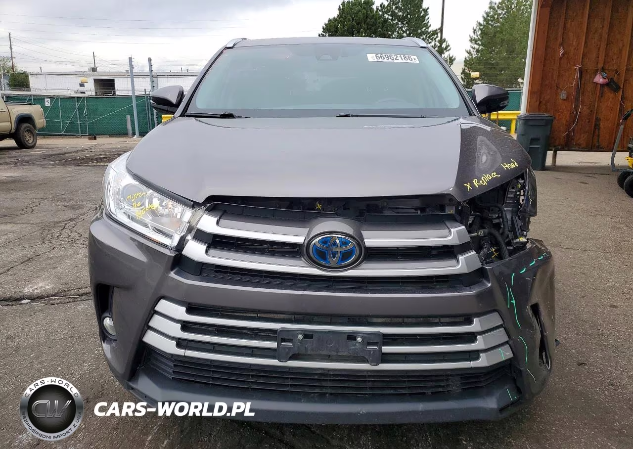 2019 Toyota Highlander Hybrid Xle VIN:5TDJGRFH6KS053786 - 5