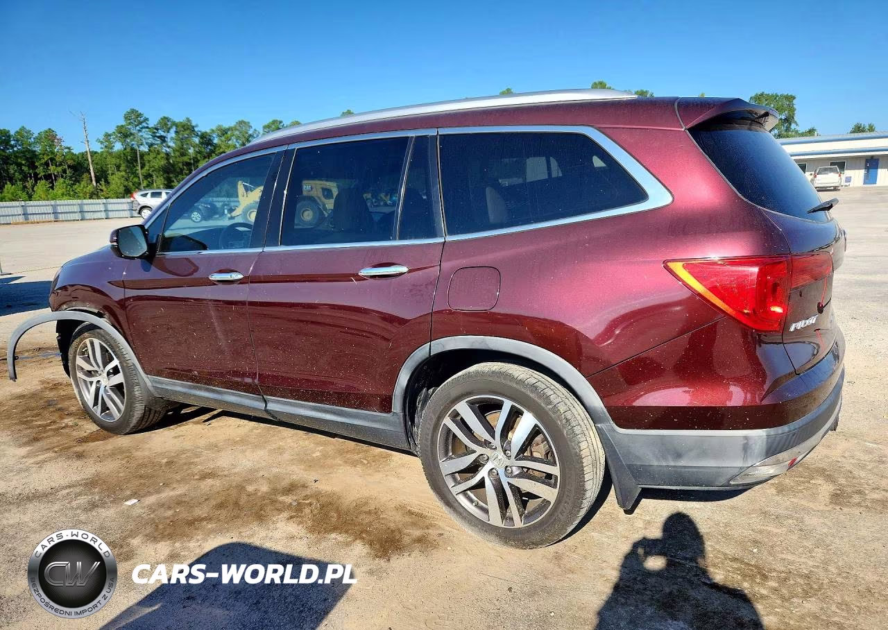 2016 Honda Pilot Touring VIN:5FNYF6H91GB126032 - 2