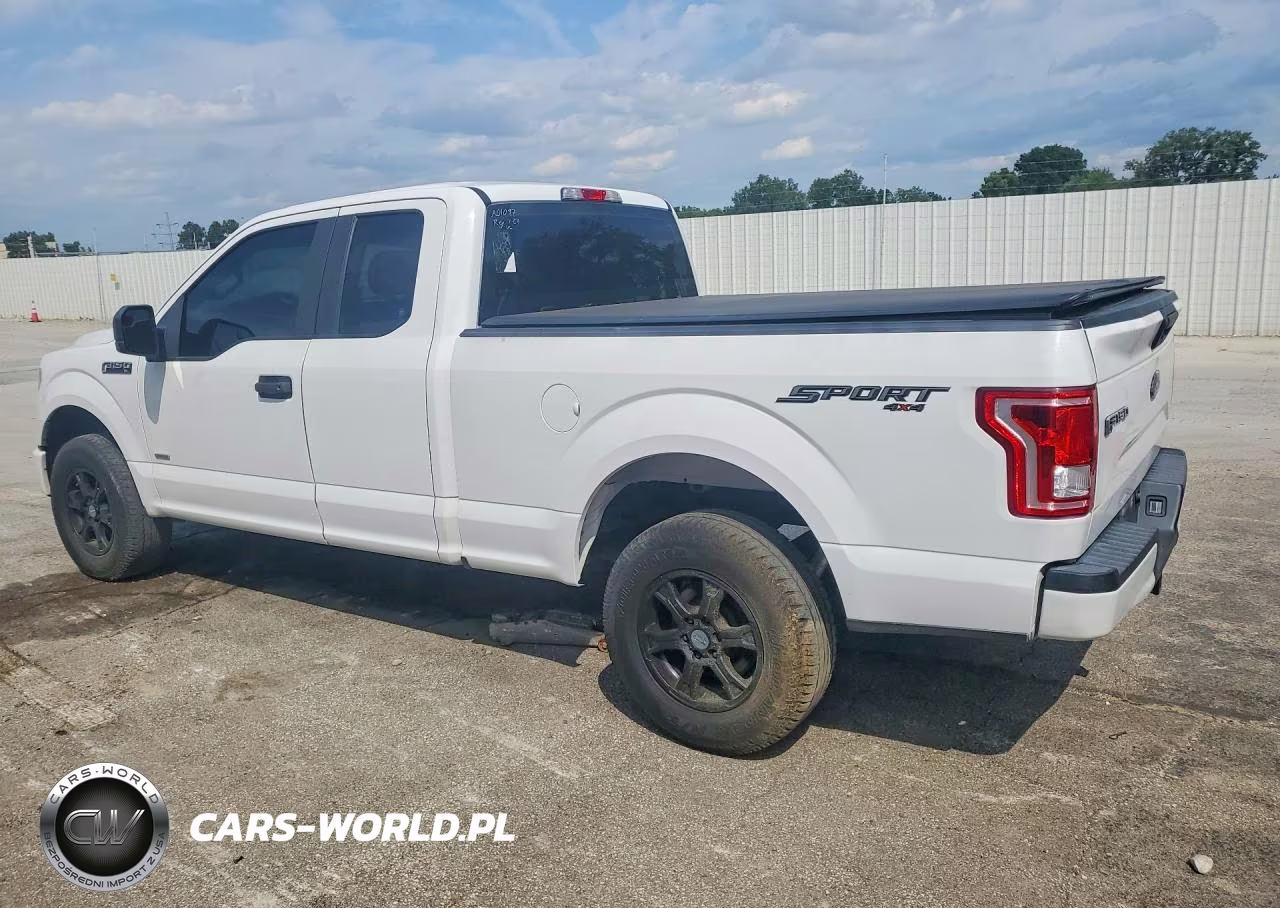 2017 Ford F150 Super Cab VIN:1FTEX1EP6HKC59279 - 2