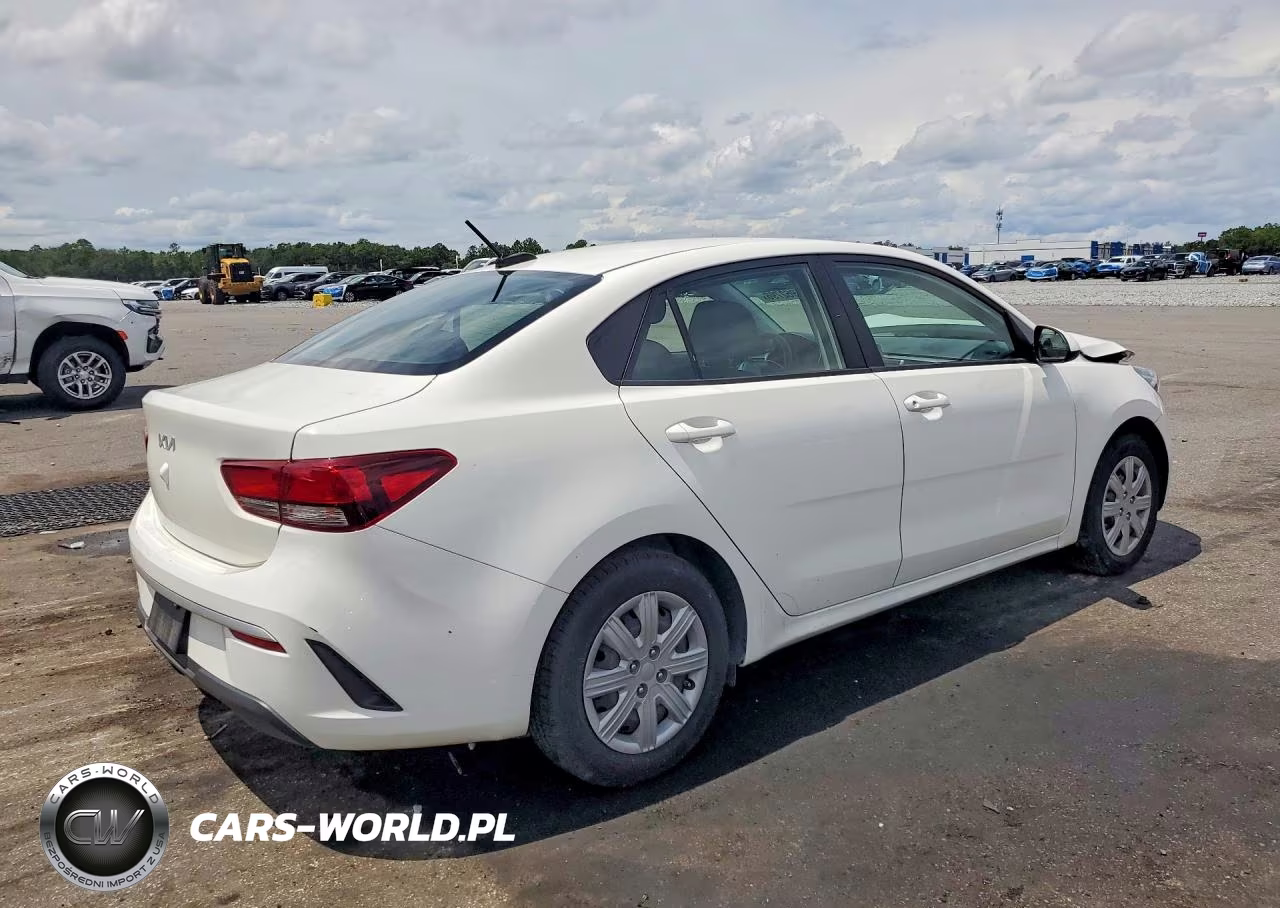 2022 Kia Rio Lx VIN:3KPA24AD0NE444016 - 3