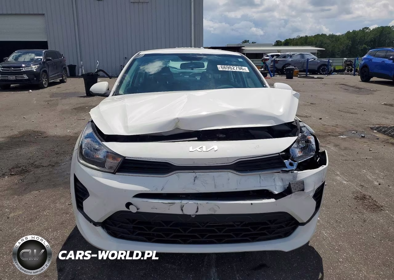 2022 Kia Rio Lx VIN:3KPA24AD0NE444016 - 5