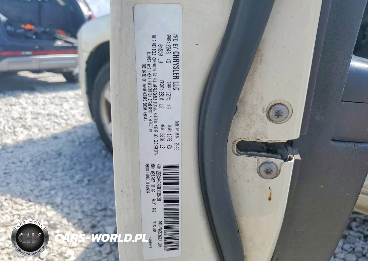 2008 Dodge Charger VIN:2B3KA43G68H239728 - 12
