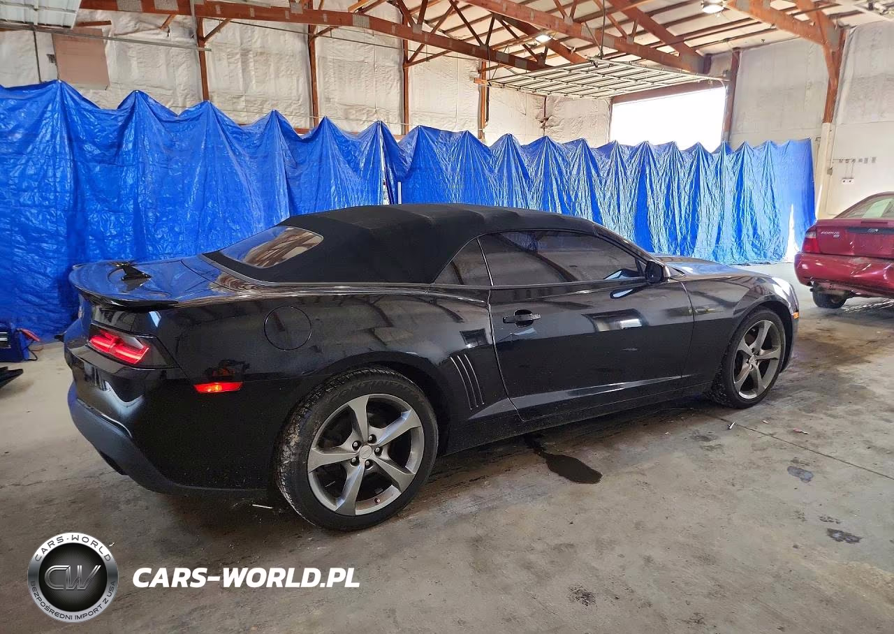2014 Chevrolet Camaro Lt VIN:2G1FC3D35E9184462 - 3