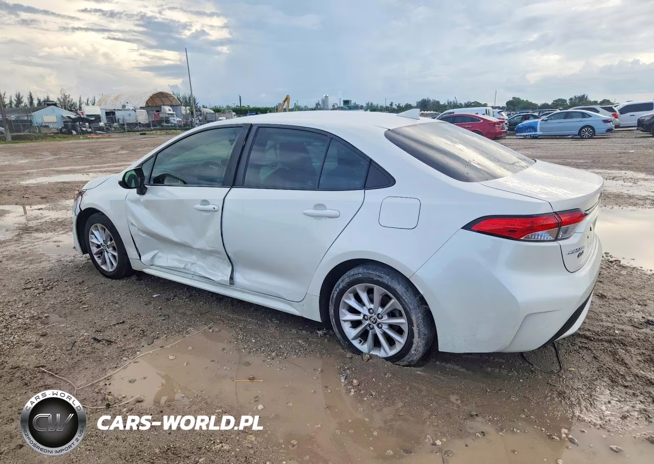2021 Toyota Corolla Le VIN:5YFVPMAE8MP184893 - 2