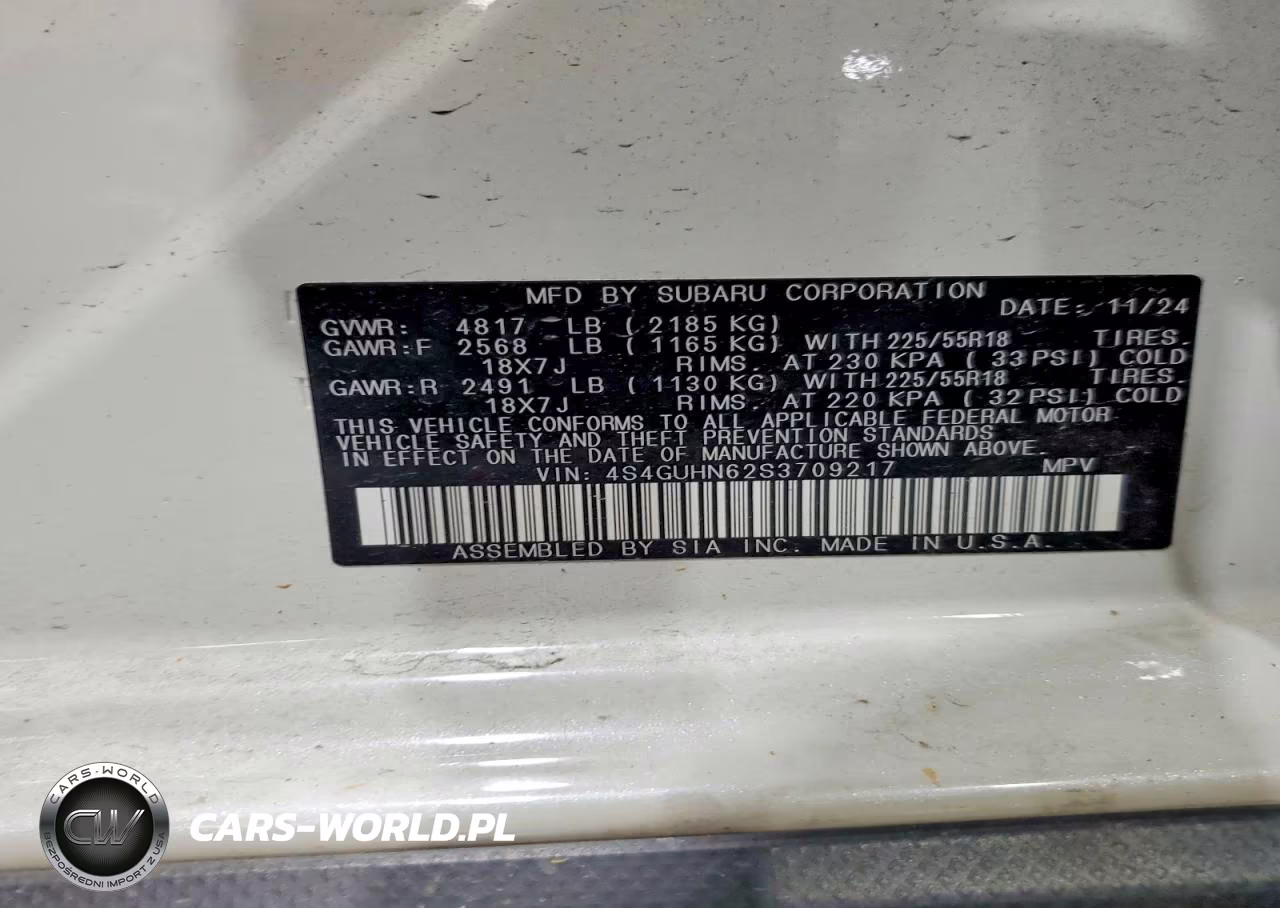 2025 Subaru Crosstrek Limited VIN:4S4GUHN62S3709217 - 14