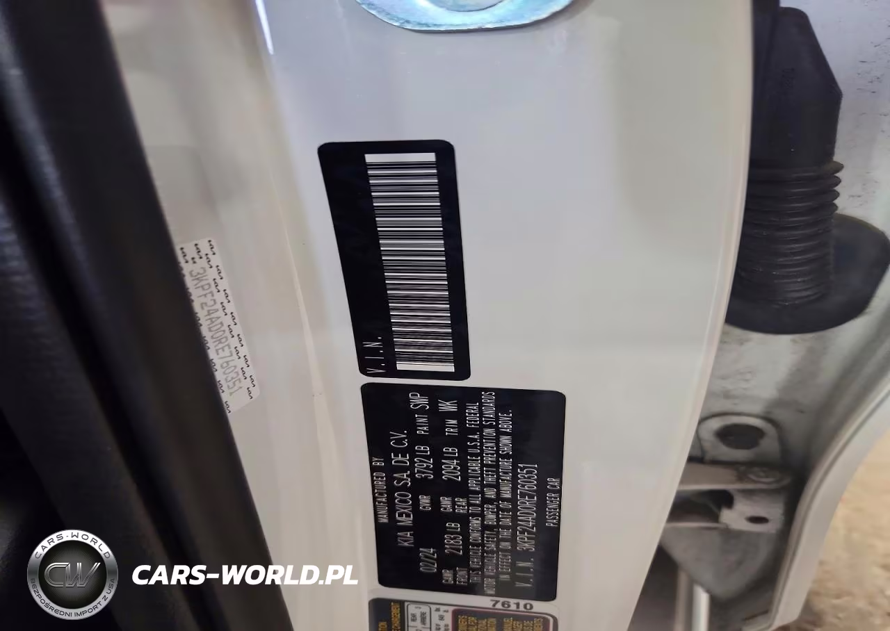 2024 Kia Forte Lxs VIN:3KPF24AD0RE760351 - 12