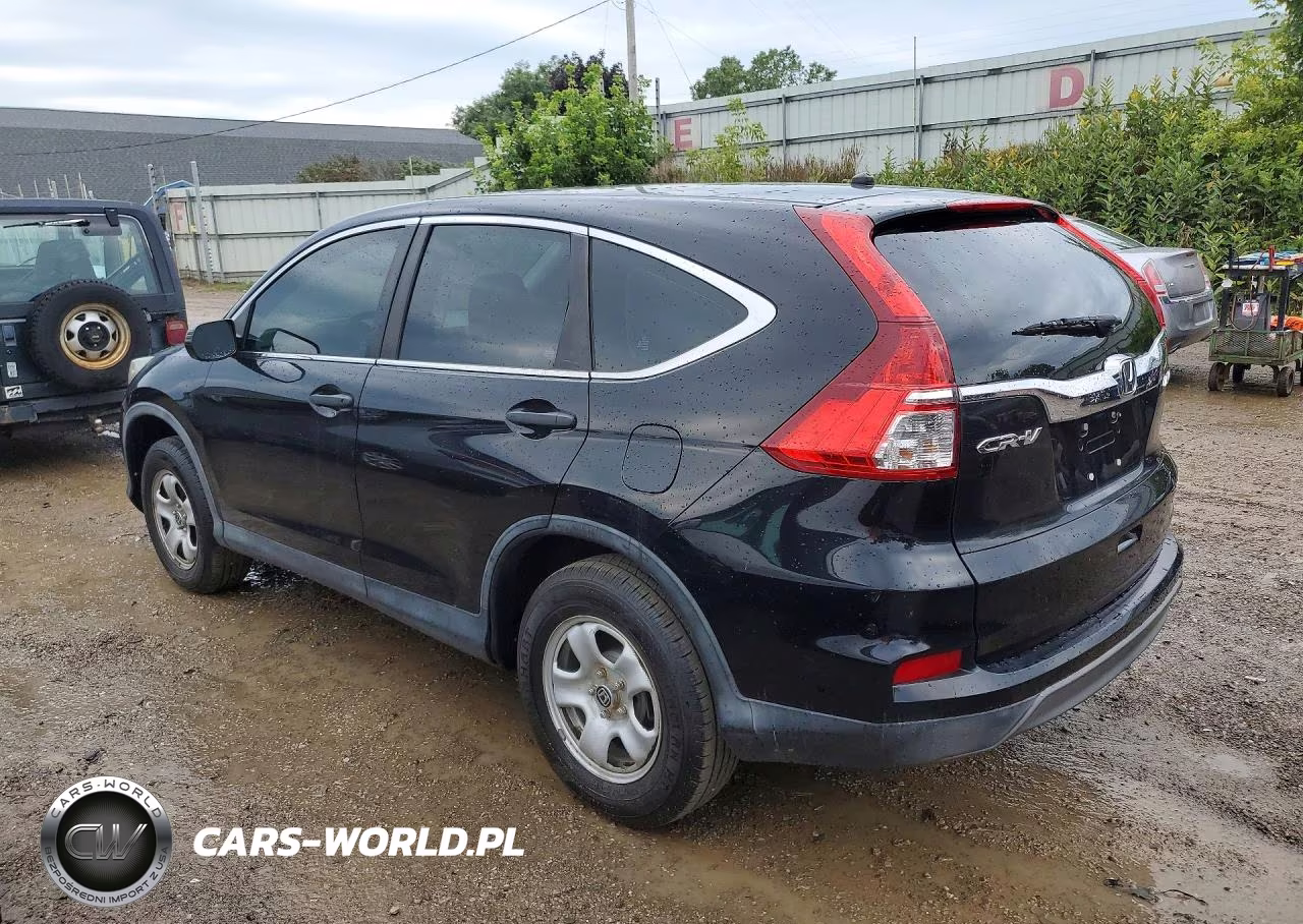 2015 Honda Cr-V Lx VIN:5J6RM4H39FL123511 - 2
