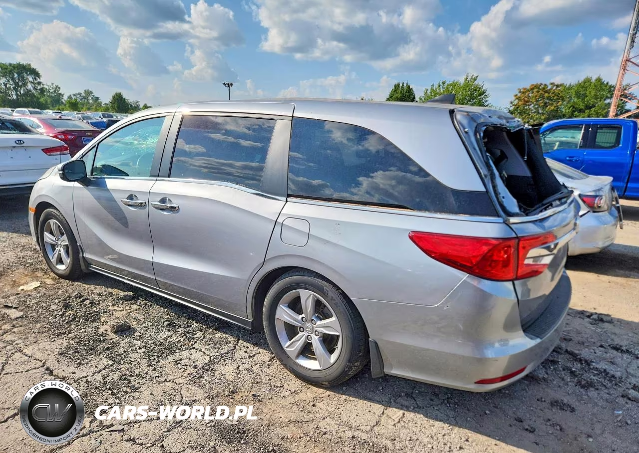 2020 Honda Odyssey Ex-L-Ex-L W-Navi Res VIN:5FNRL6H70LB063995 - 2