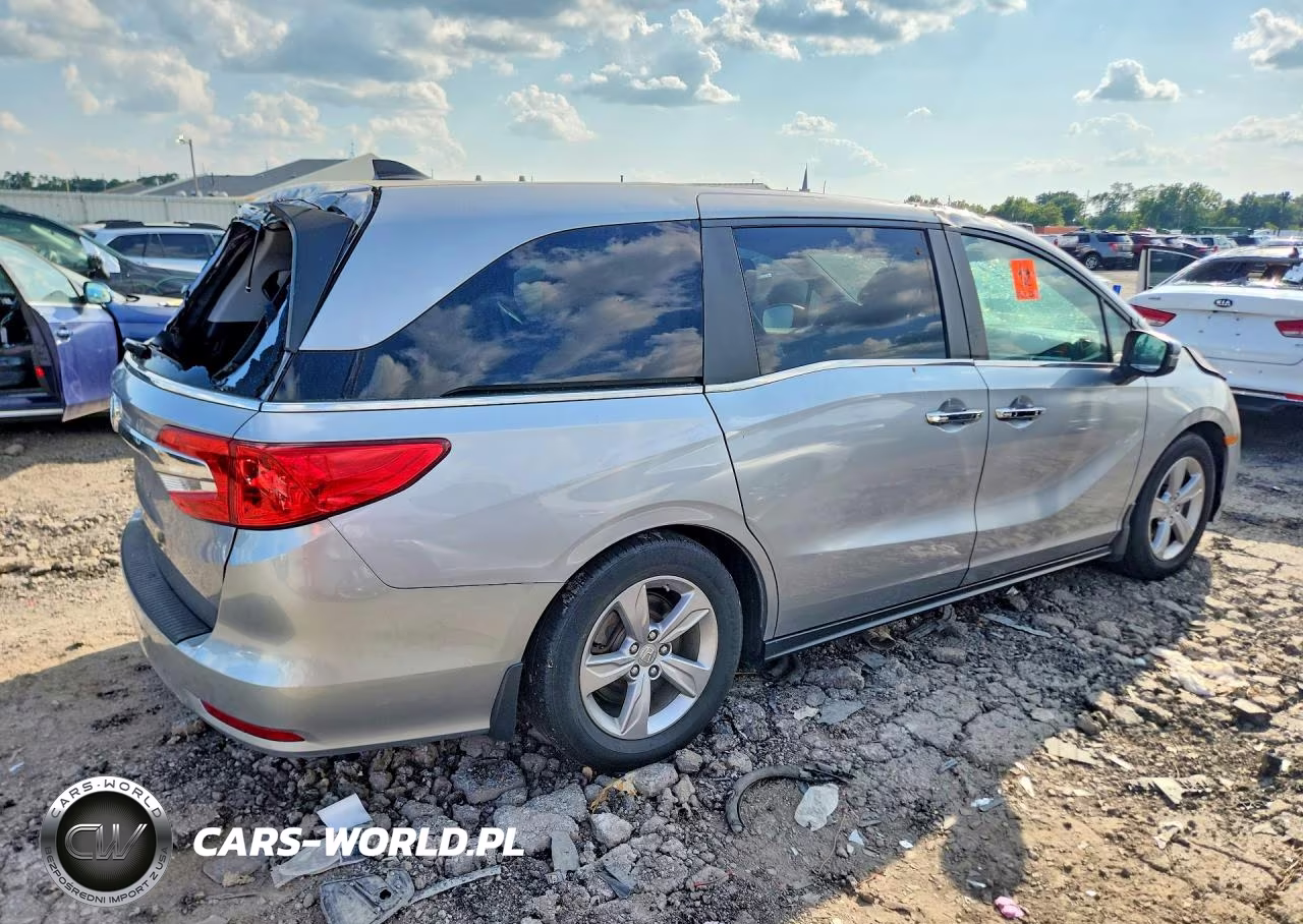 2020 Honda Odyssey Ex-L-Ex-L W-Navi Res VIN:5FNRL6H70LB063995 - 3