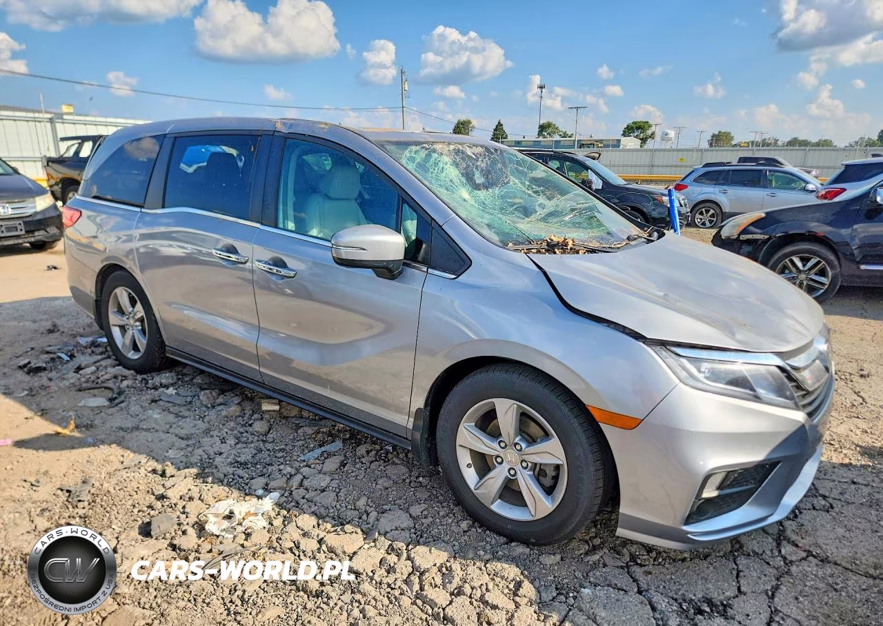 2020 Honda Odyssey Ex-L-Ex-L W-Navi Res VIN:5FNRL6H70LB063995 - 4