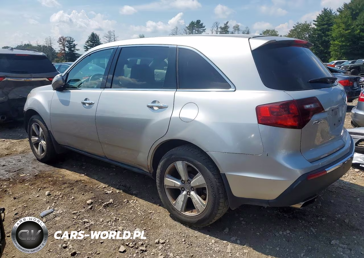 2012 Acura Mdx Technology VIN:2HNYD2H32CH547248 - 2