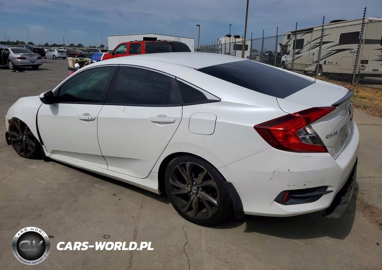 2020 Honda Civic Sport VIN:19XFC2F86LE202198 - 2