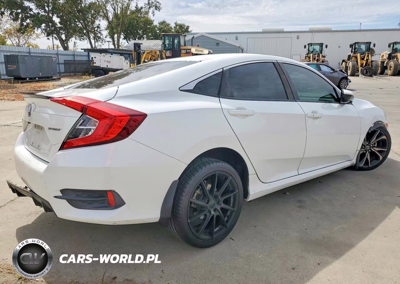 2020 Honda Civic Sport VIN:19XFC2F86LE202198 - 3
