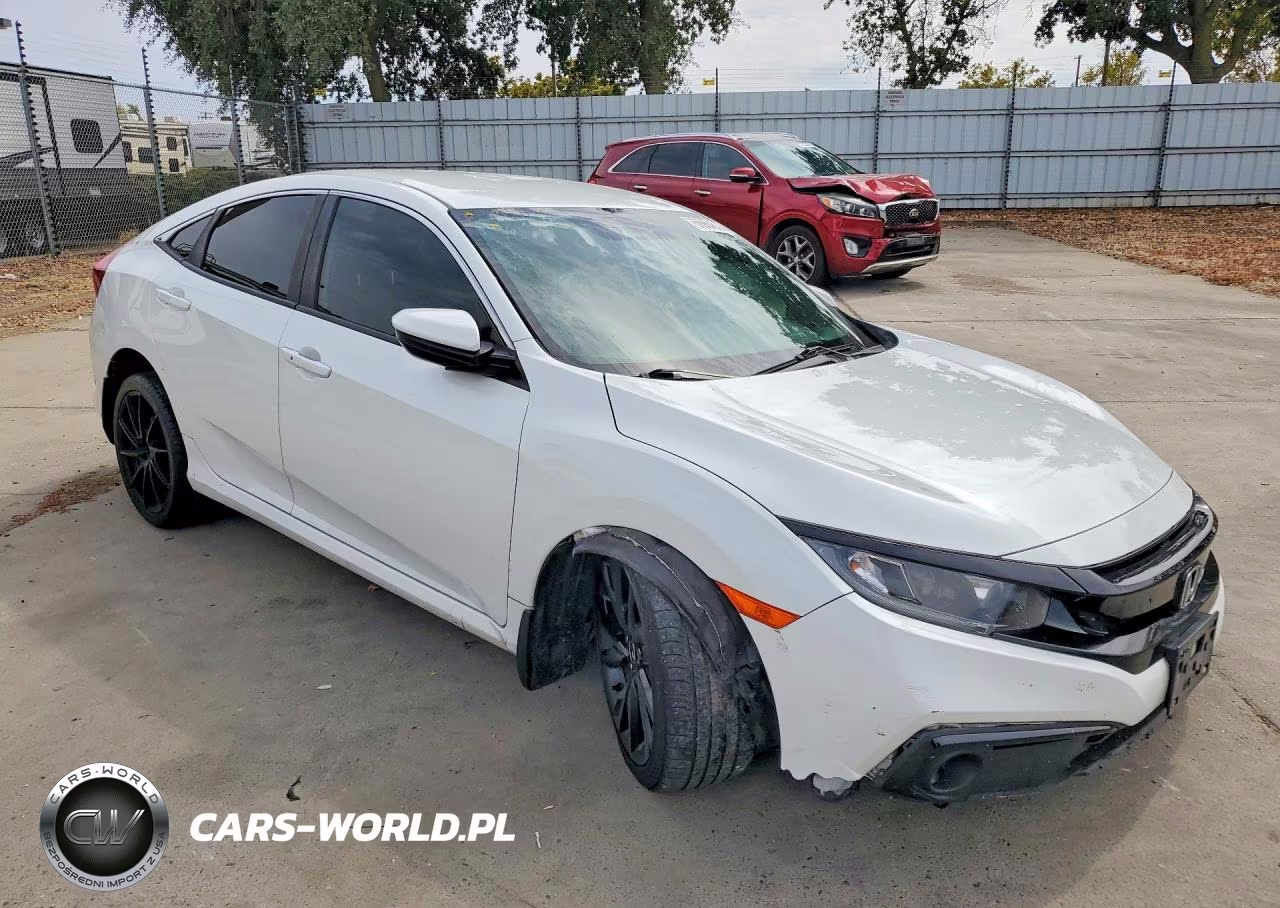 2020 Honda Civic Sport VIN:19XFC2F86LE202198 - 4