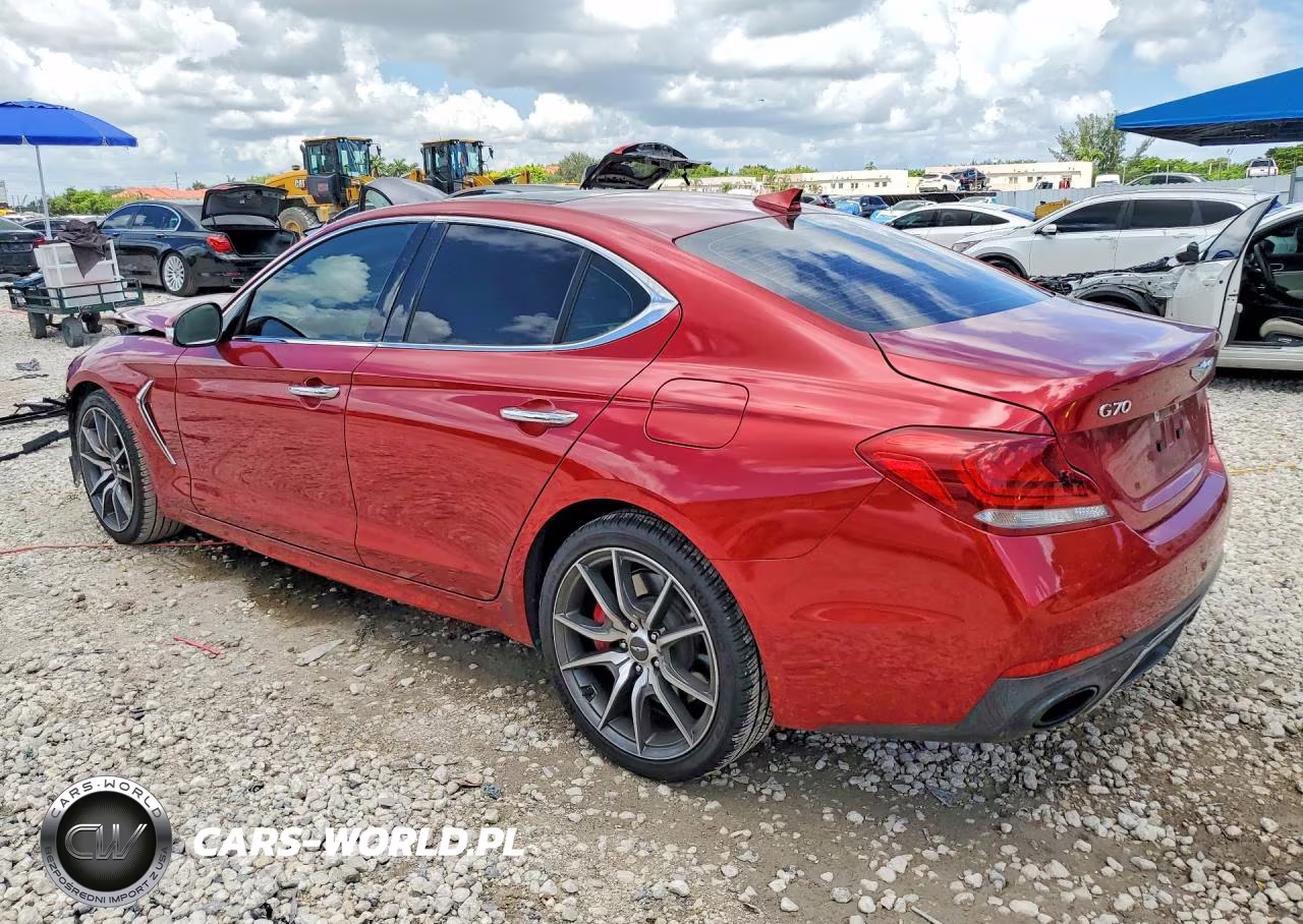 2019 Genesis G70 Elite VIN:KMTG74LE4KU037641 - 2