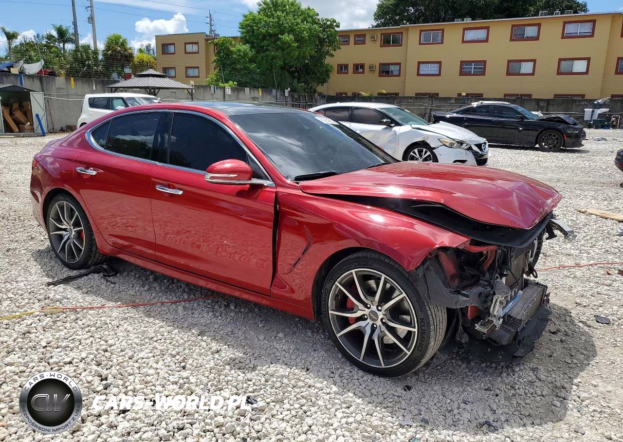 2019 Genesis G70 Elite VIN:KMTG74LE4KU037641 - 4