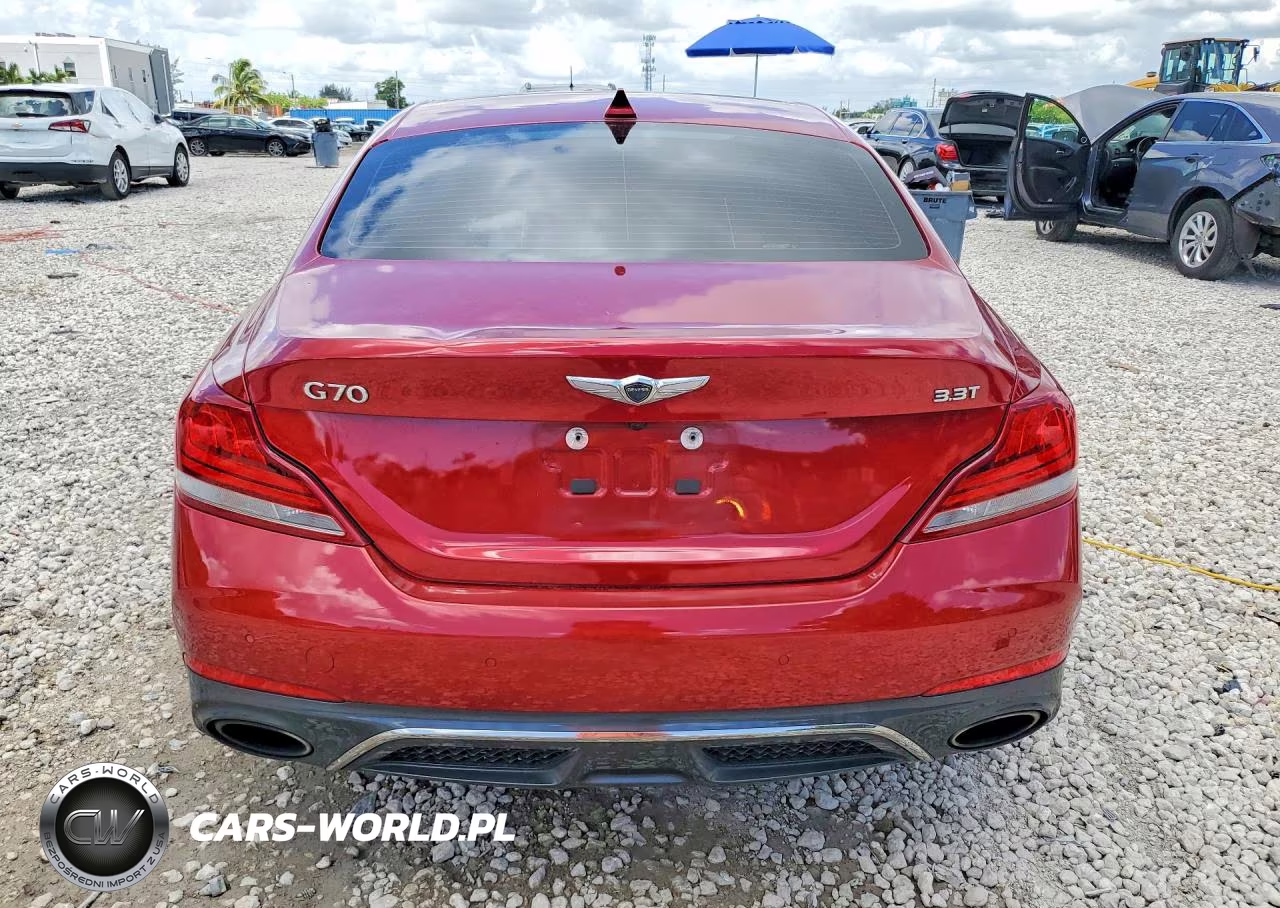 2019 Genesis G70 Elite VIN:KMTG74LE4KU037641 - 6