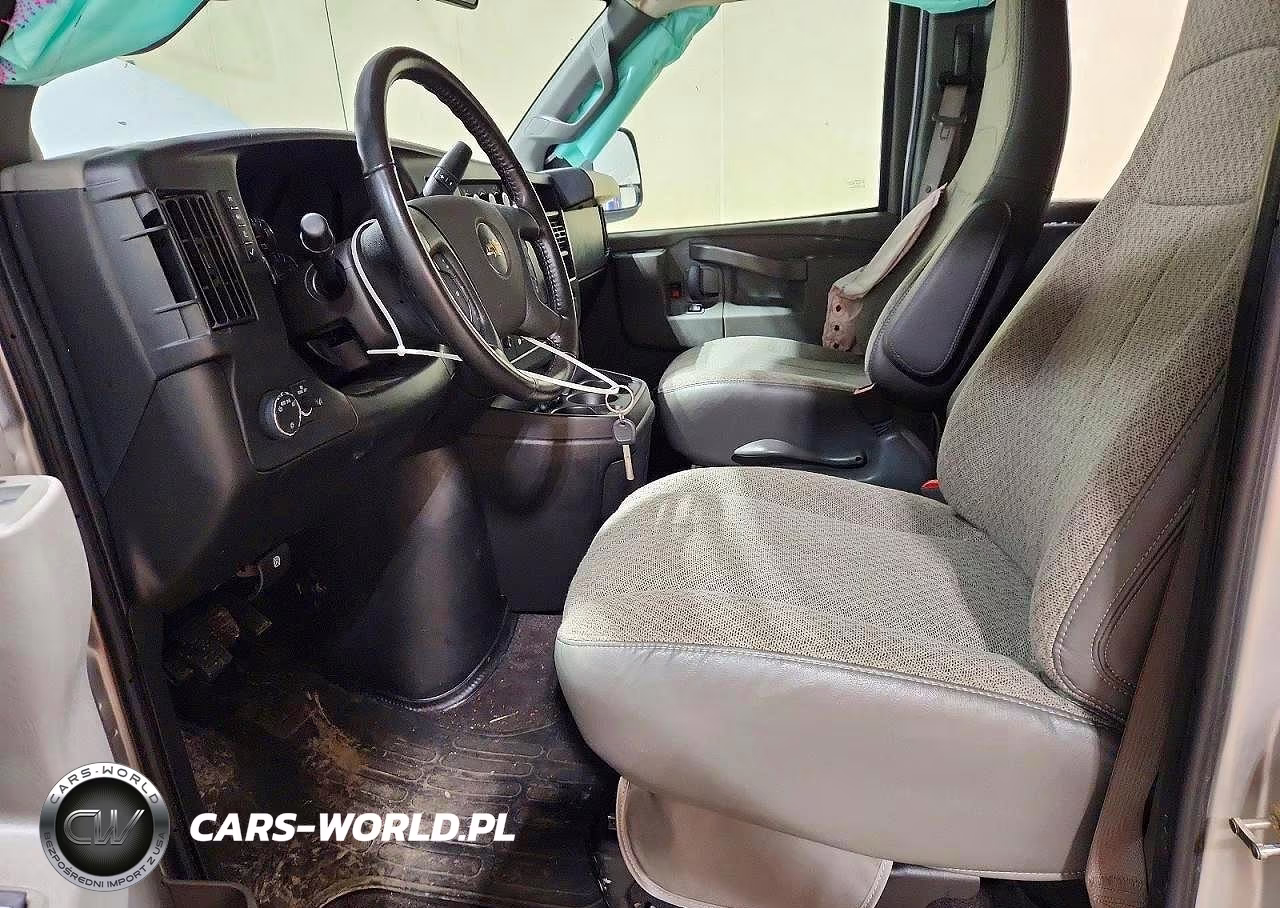 2023 Chevrolet Express Passenger Rwd 3500 Extended Wheelbase Ls VIN:1GAZGNFP4P1105982 - 7