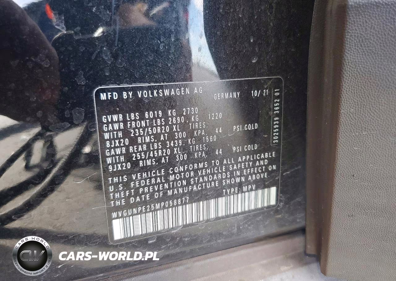 2021 Volkswagen Id.4 Pro S VIN:WVGUNPE25MP058877 - 12