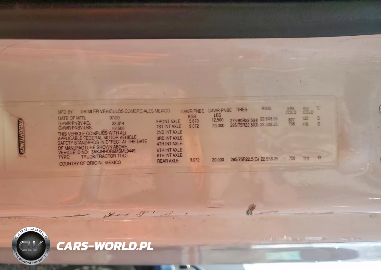 2021 Freightliner Cascadia 126 Semi Truck VIN:3AKJHHDR6MSML9449 - 12