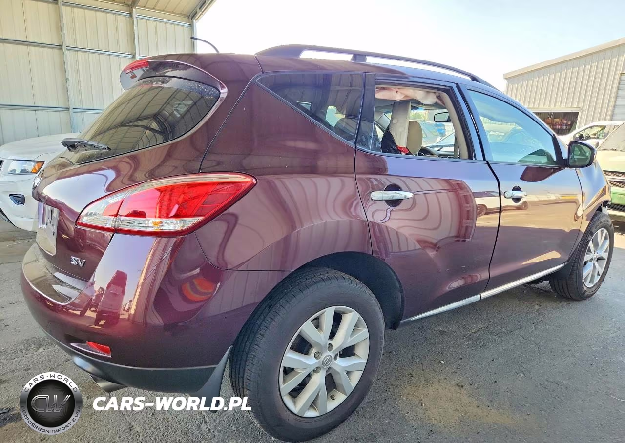2014 Nissan Murano Sv VIN:JN8AZ1MU0EW406575 - 3