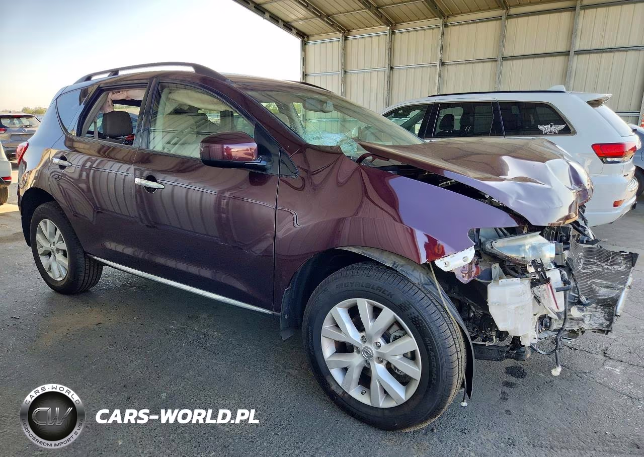2014 Nissan Murano Sv VIN:JN8AZ1MU0EW406575 - 4