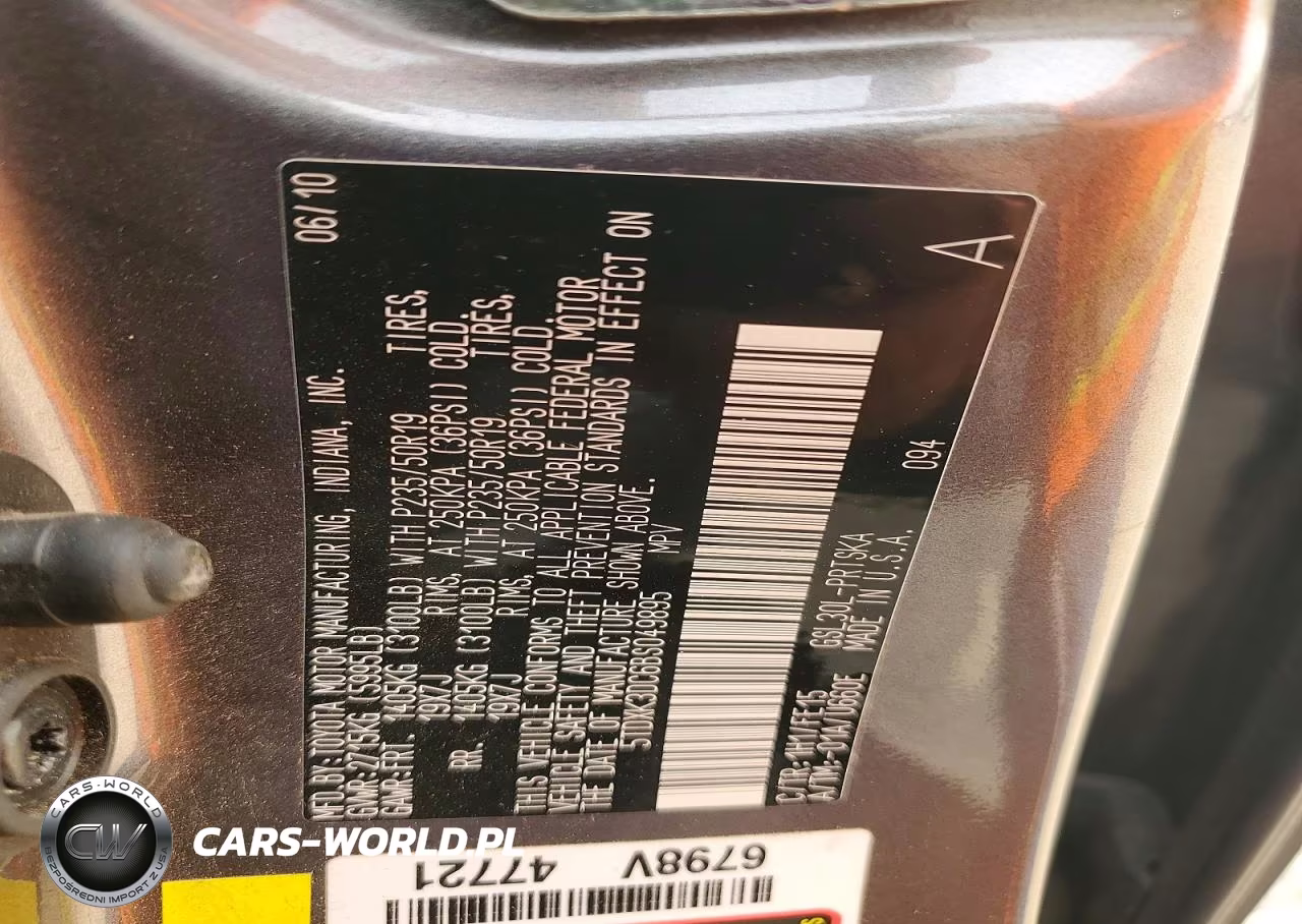 2011 Toyota Sienna Sport VIN:5TDXK3DC6BS049895 - 13