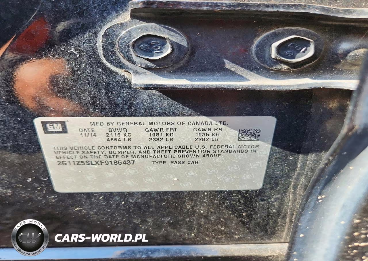 2015 Chevrolet Impala Ls VIN:2G11Z5SLXF9185437 - 12