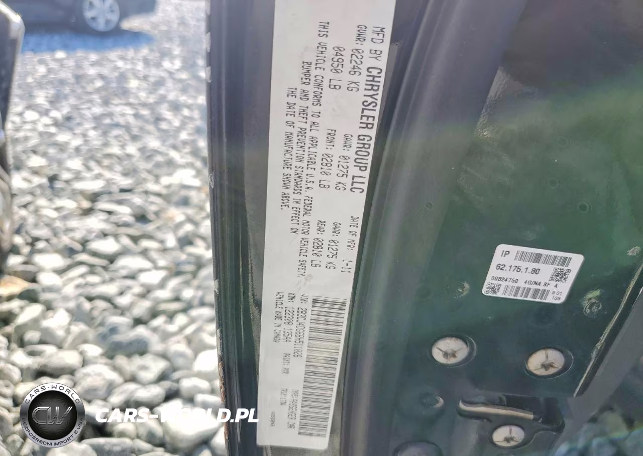 2011 Dodge Challenger VIN:2B3CJ4DG6BH511026 - 12