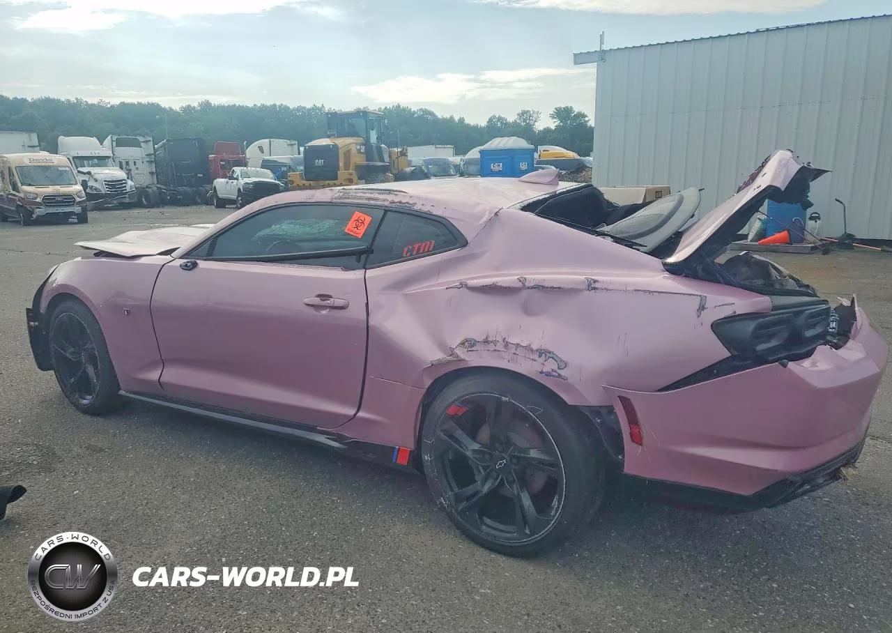 2021 Chevrolet Camaro Ls VIN:1G1FB1RS1M0122590 - 2