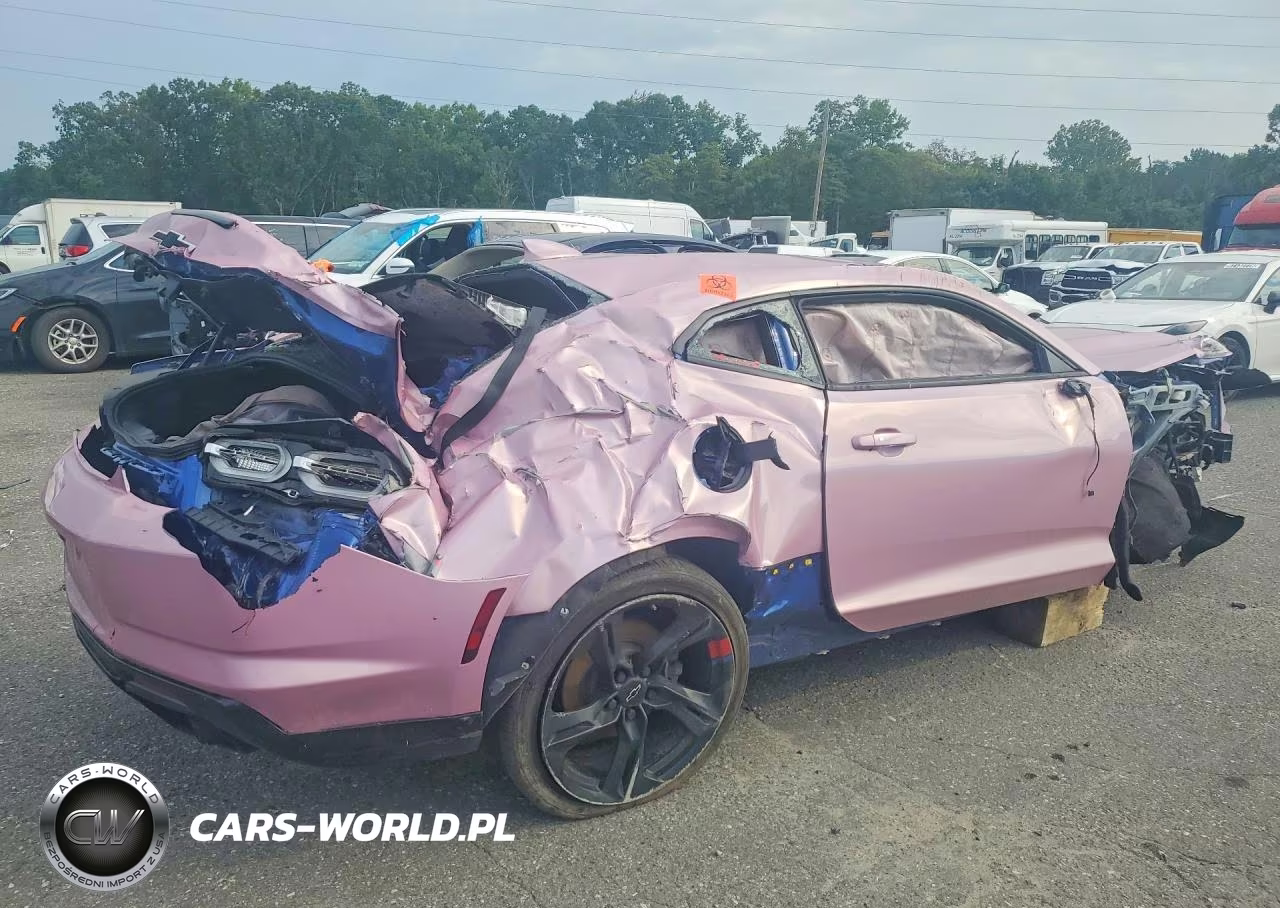 2021 Chevrolet Camaro Ls VIN:1G1FB1RS1M0122590 - 3