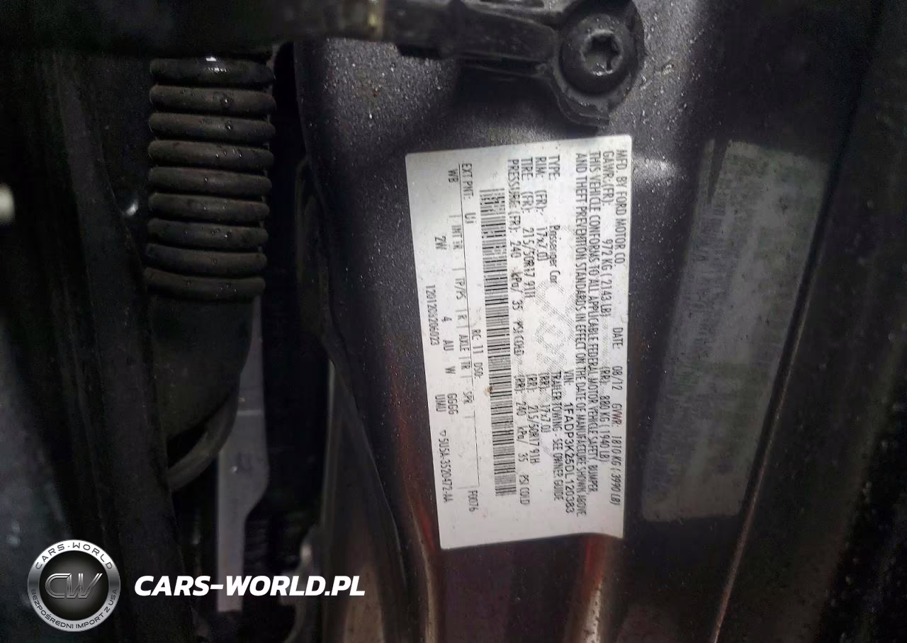 2013 Ford Focus Se VIN:1FADP3K25DL120383 - 12