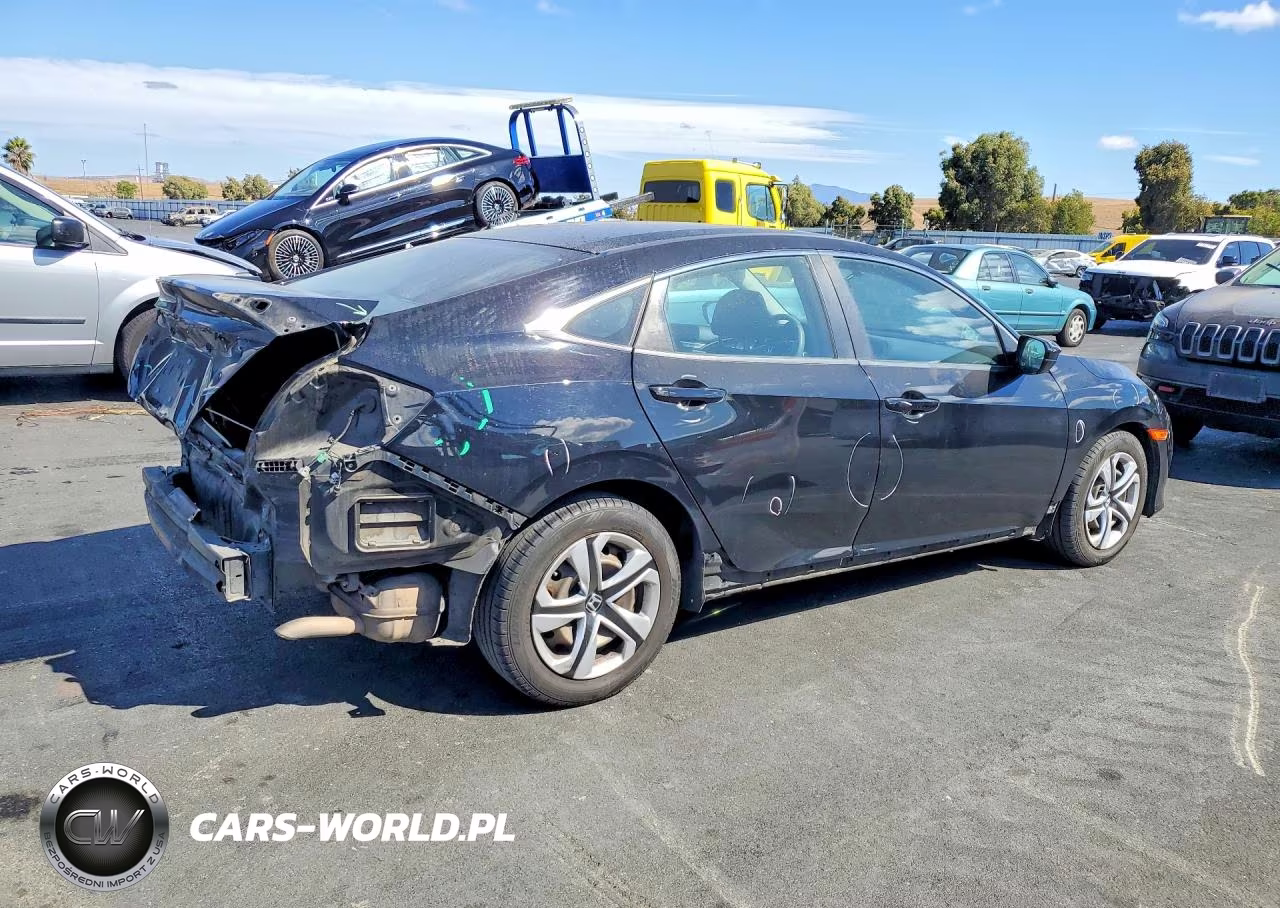 2016 Honda Civic Lx VIN:19XFC2F54GE207959 - 3