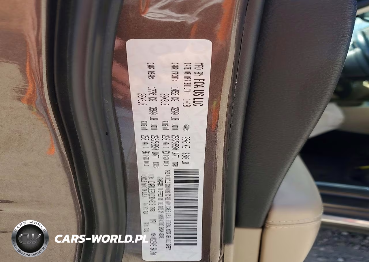 2018 Dodge Durango Citadel VIN:1C4RDJEG9JC314818 - 13