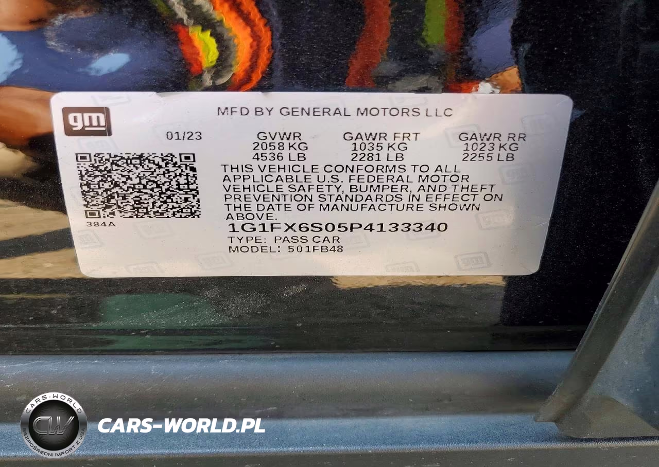 2023 Chevrolet Bolt Ev 2Lt VIN:1G1FX6S05P4133340 - 12