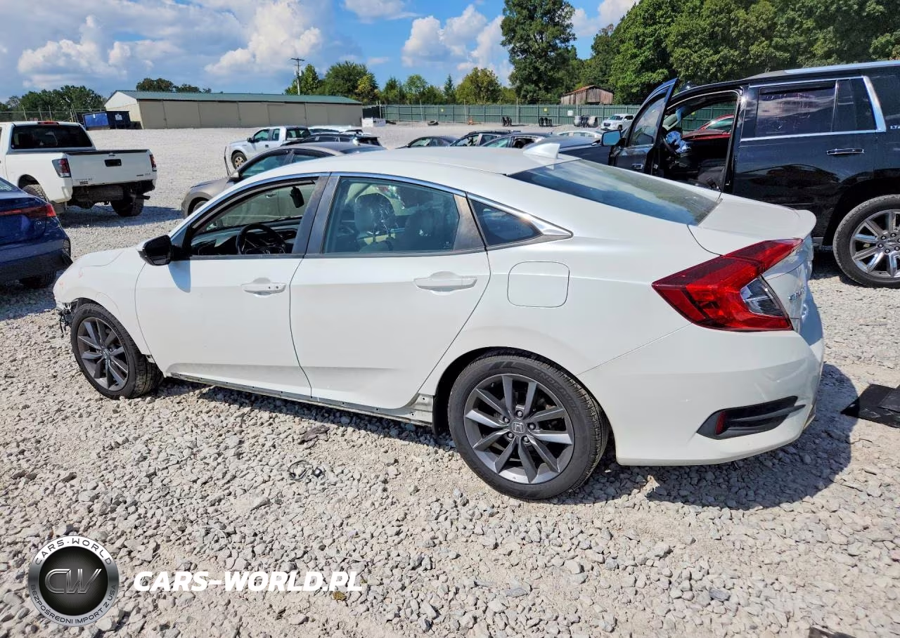 2019 Honda Civic Ex VIN:JHMFC1F31KX001823 - 2