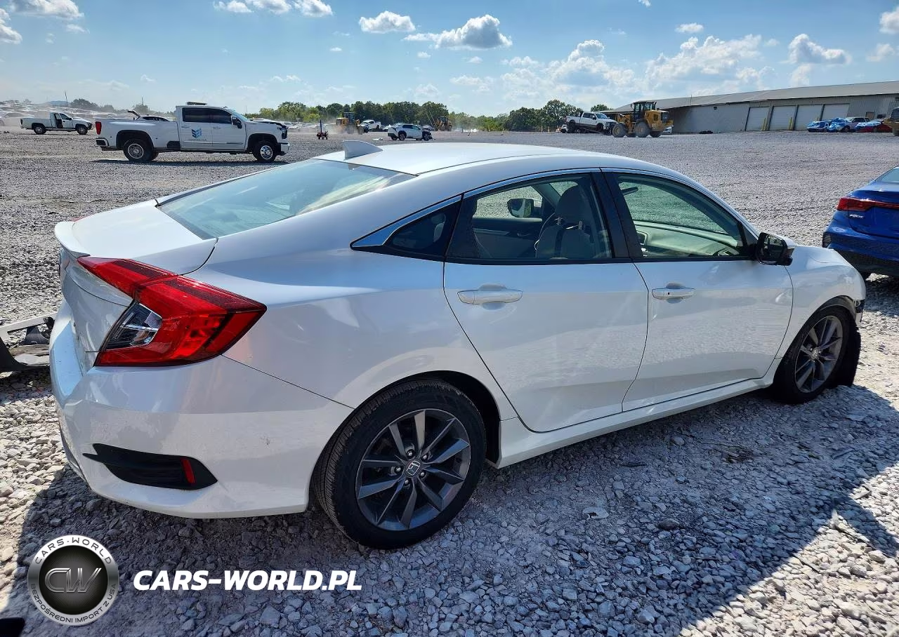 2019 Honda Civic Ex VIN:JHMFC1F31KX001823 - 3