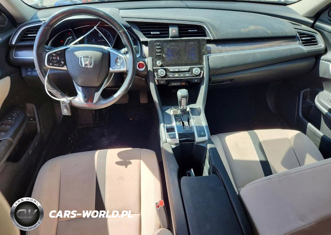 2019 Honda Civic Ex VIN:JHMFC1F31KX001823 - 8