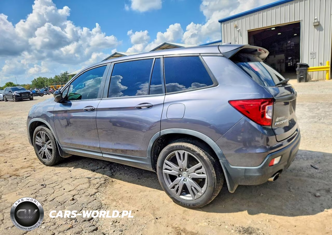 2020 Honda Passport Exl VIN:5FNYF7H59LB004757 - 2