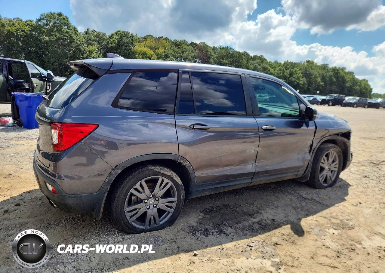 2020 Honda Passport Exl VIN:5FNYF7H59LB004757 - 3