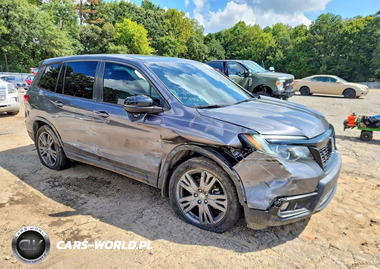 2020 Honda Passport Exl VIN:5FNYF7H59LB004757 - 4