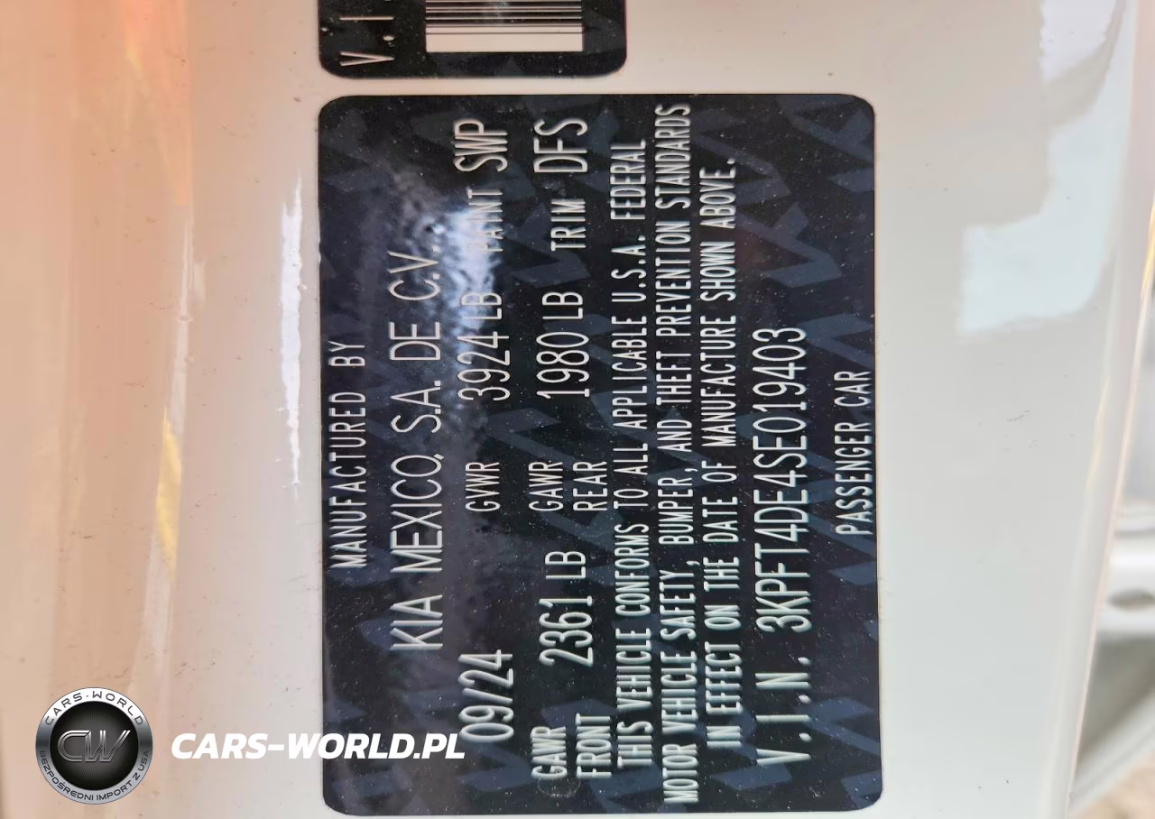 2025 Kia K4 Lxs VIN:3KPFT4DE4SE019403 - 12