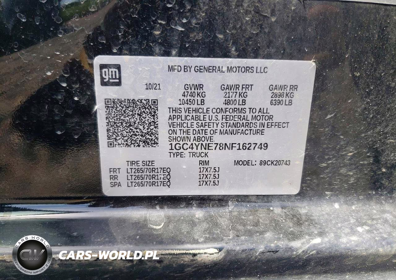 2022 Chevrolet Silverado K2500 Heavy Duty Lt VIN:1GC4YNE78NF162749 - 12