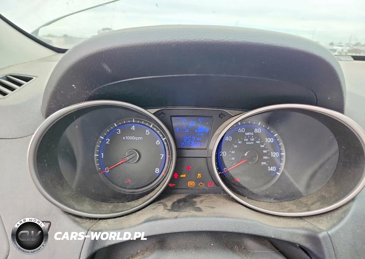 2012 Hyundai Tucson Gls VIN:KM8JU3AC9CU327962 - 9