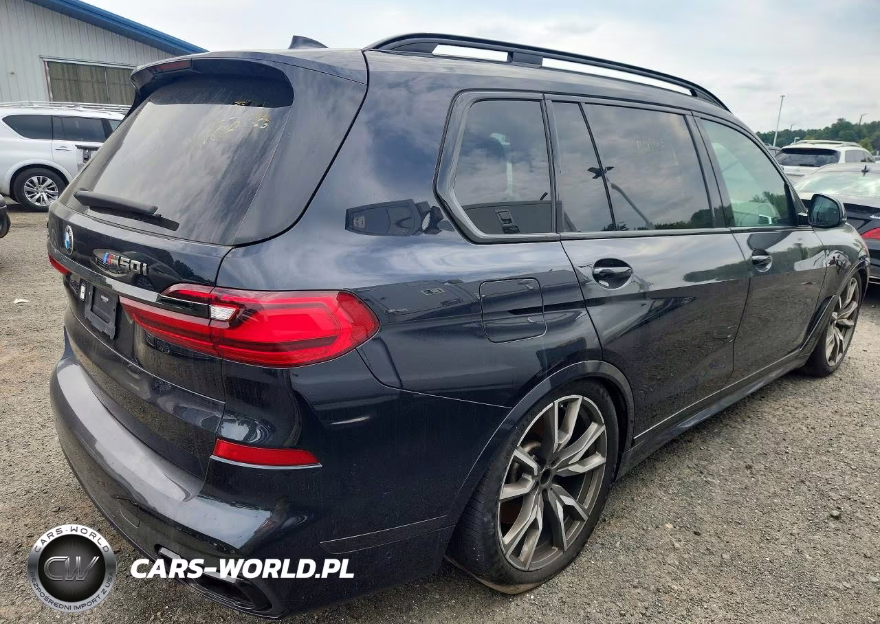 2020 BMW X7 M50I VIN:5UXCX6C0XL9B49296 - 3