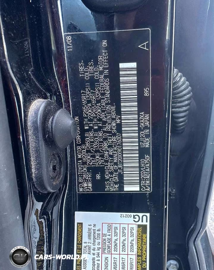 2009 Lexus Gx 470 VIN:JTJBT20XX90176007 - 10