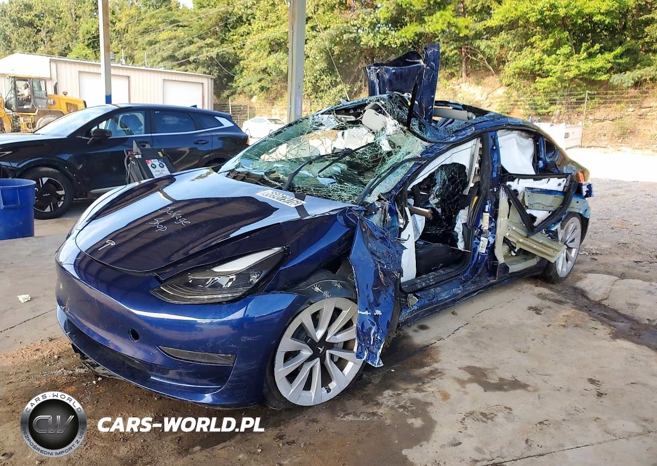 2022 Tesla Model 3 VIN:5YJ3E1EA9NF371964 - 1